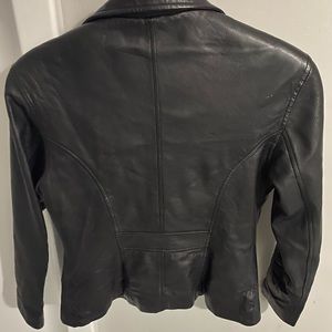 Black Wilson leather jacket